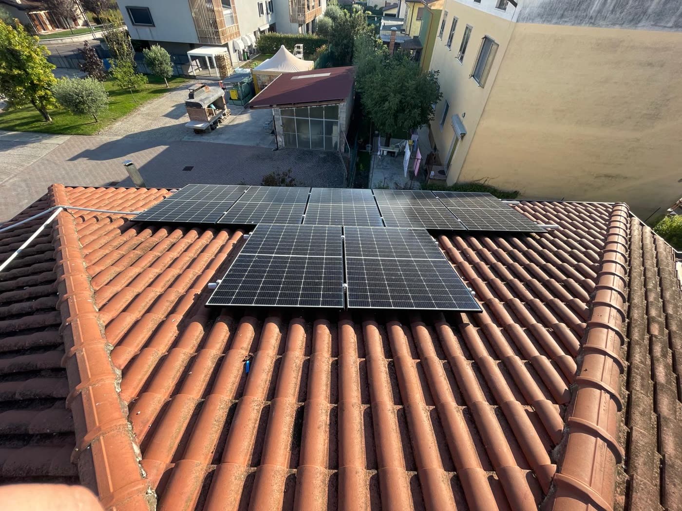 Antipiccioni pannelli solari